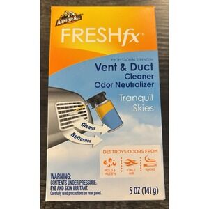 Armor All FRESHfx CAR HVAC VENT & DUCT CLEANER ODOR NEUTRALIZER  Tranquil Skies